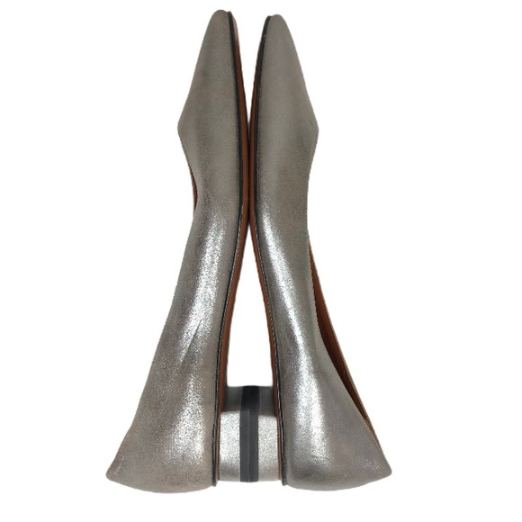 Aquatalia Perla Metallic Flat Size 8 - Picture 3 of 8